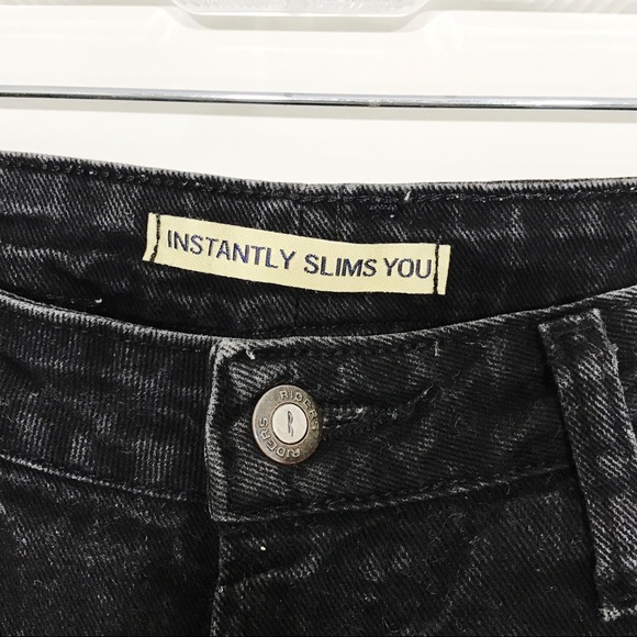 Bleached Riders Instantly Slim High-Waist Mom Jean - Picture 6 of 15